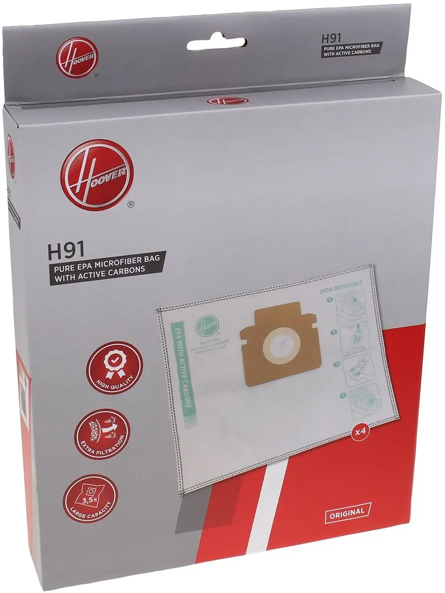Haier H91-Epa Carbon Stofzuigerzak 35602735 - afbeelding 6 van 6
