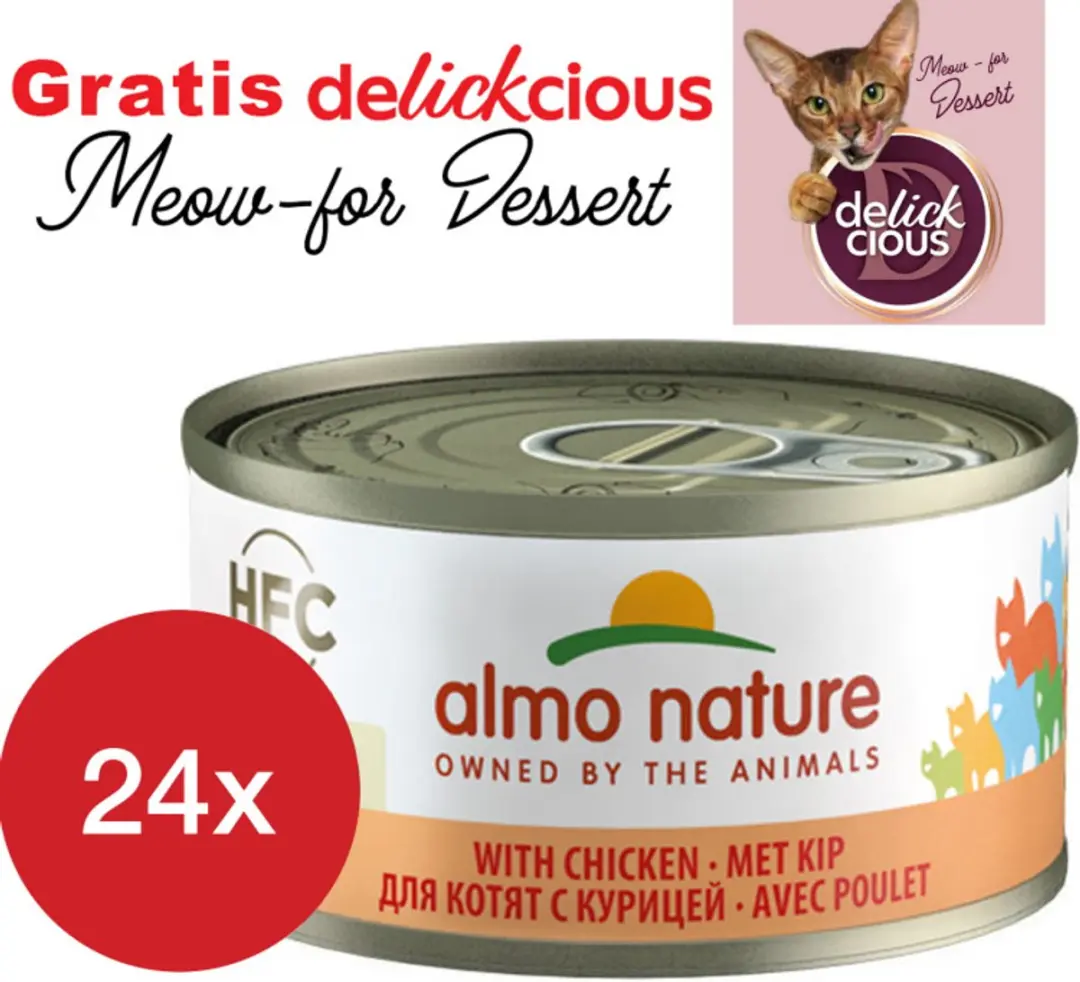 Almo Nature Kitten Kip 24x70g
