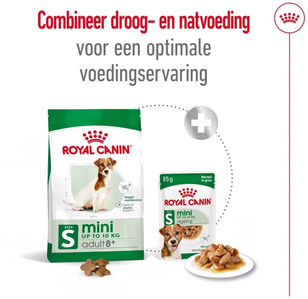 Royal Canin Mini Adult 8+ Hondenvoer 800g