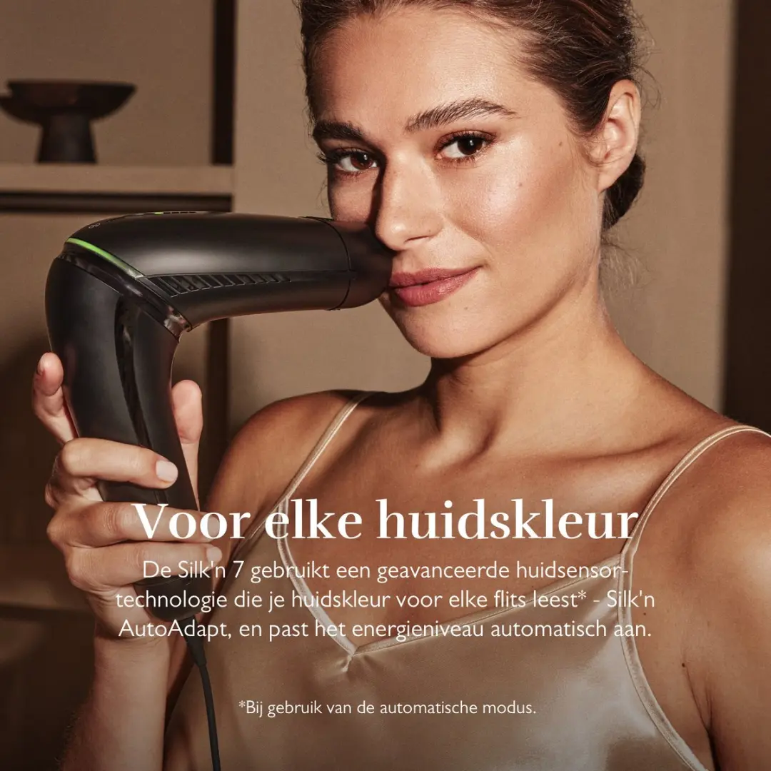 Silk'n 7 IPL Ontharingsapparaat - 600.000 Flitsen - Zwart