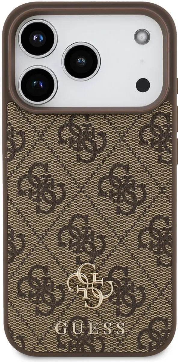 Guess Back Cover iPhone 17 Pro - Bruin - MagSafe