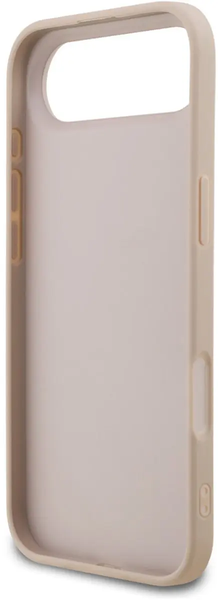 Guess iPhone 17 Air Hoesje - Roze - TPU/Textiel