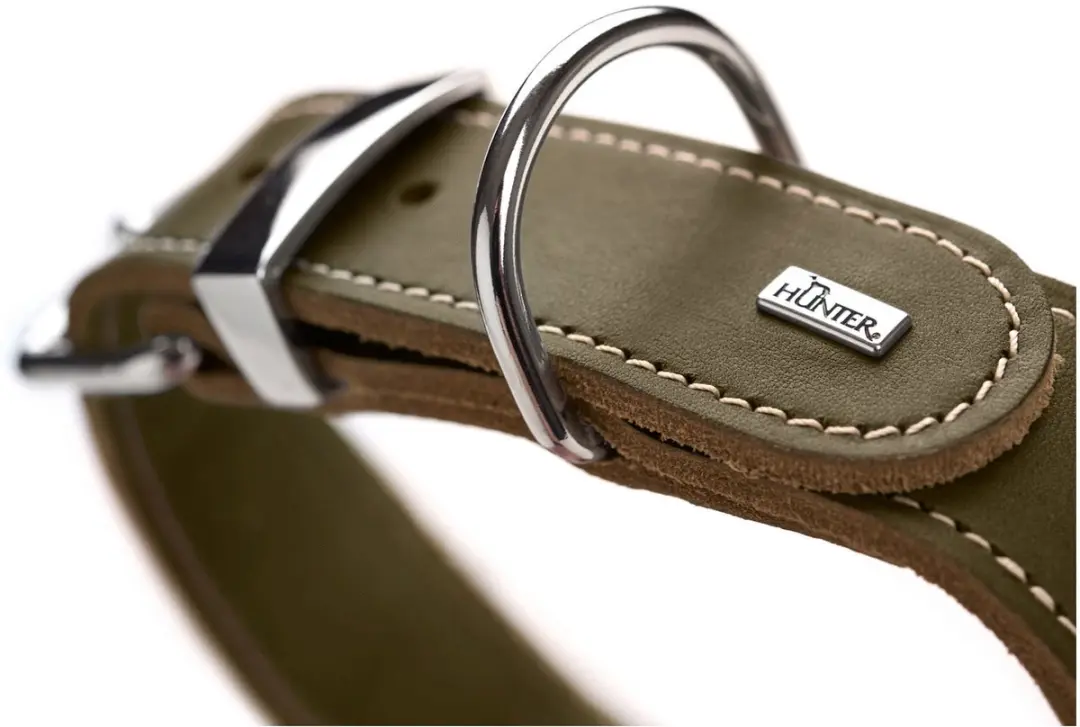 Hunter Halsband Aalborg Special Olijfgroen 55cm
