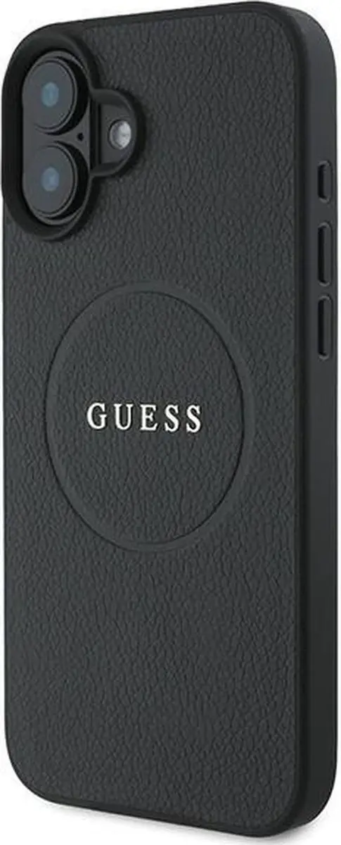 Guess GUHMP16MPGHSMMK Hoesje iPhone 16 Plus - Zwart