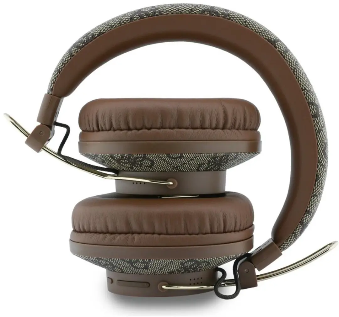 GUESS Triangle Logo On-Ear Hoofdtelefoon HUB0001 - Bruin