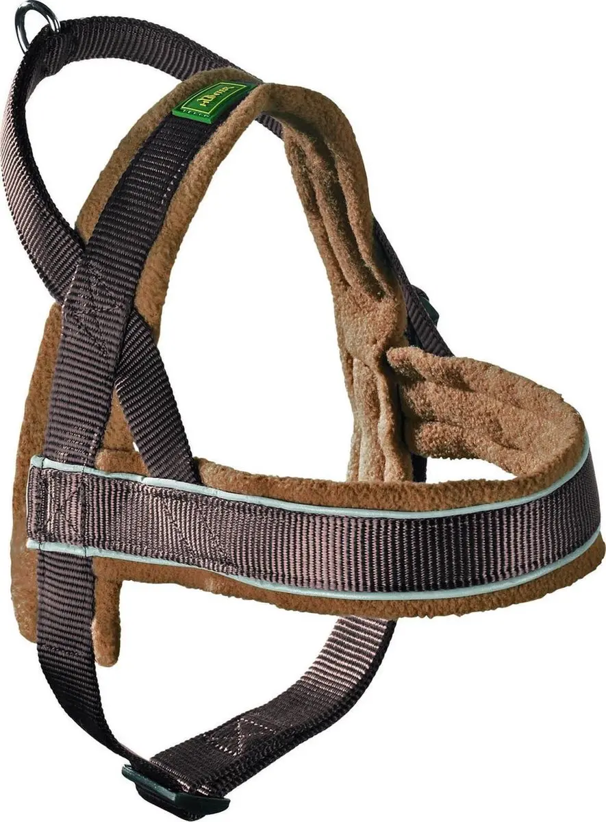 Hunter Norweger Racing Nylon Harnas - Bruin - S