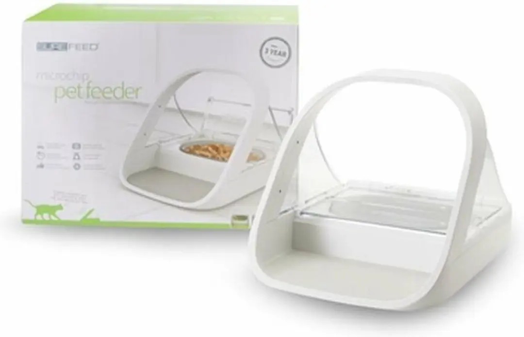 Segula Surefeed Microchip Voerbak - 32 Maaltijden - Wit