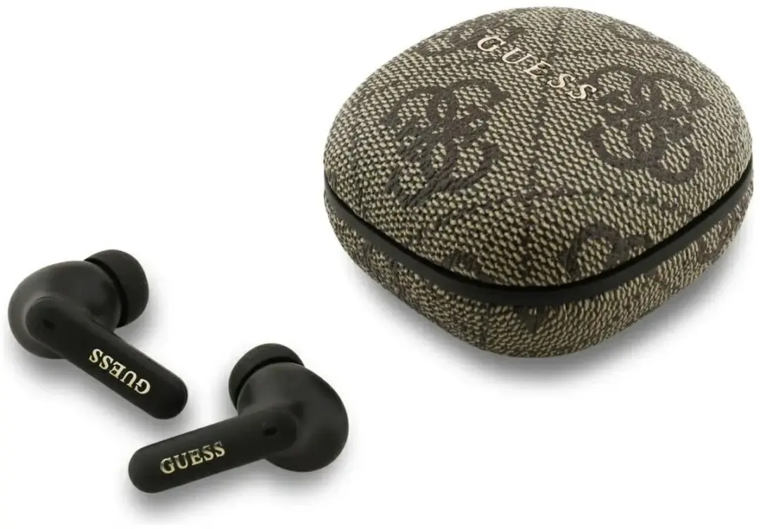 GUESS 4G Script Logo ENC TWS Oordopjes 13842 - Bruin