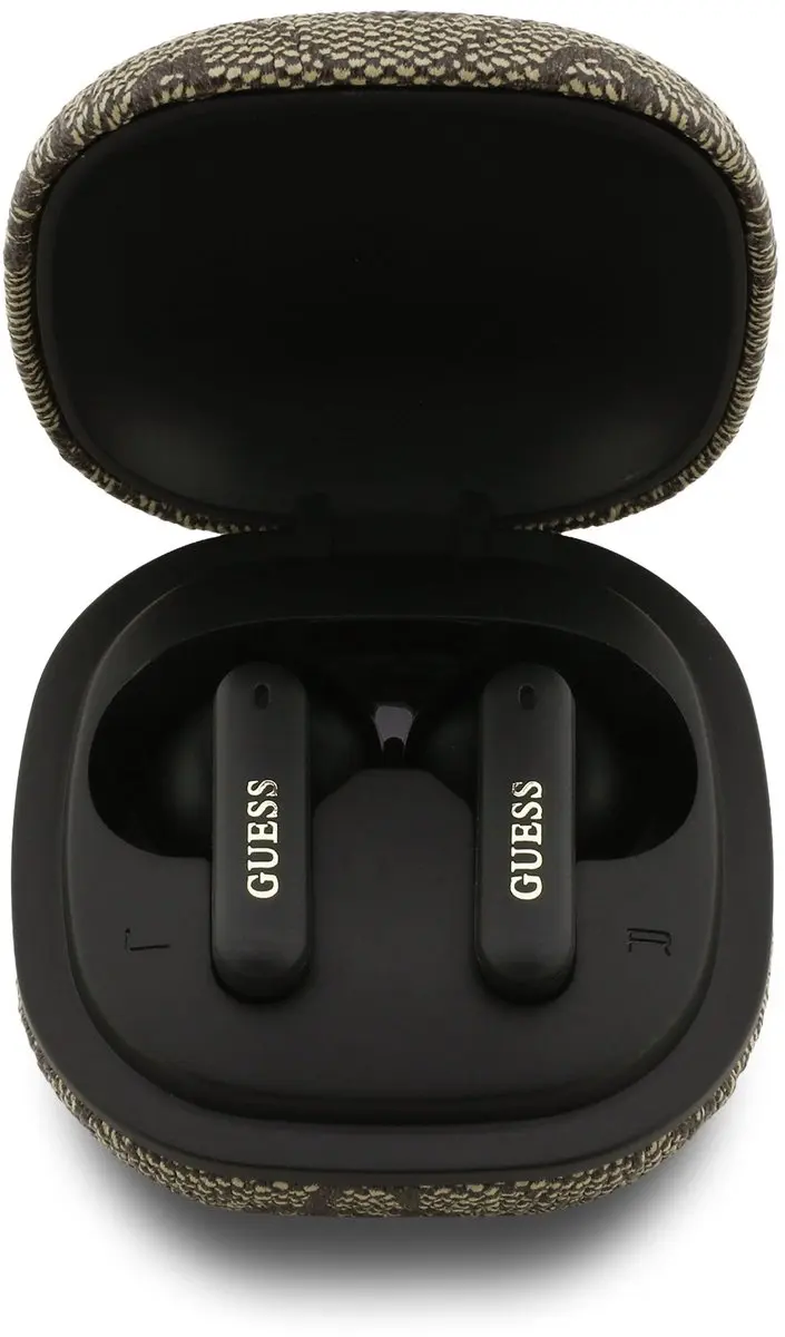 GUESS 4G Script Logo ENC TWS Oordopjes 13842 - Bruin