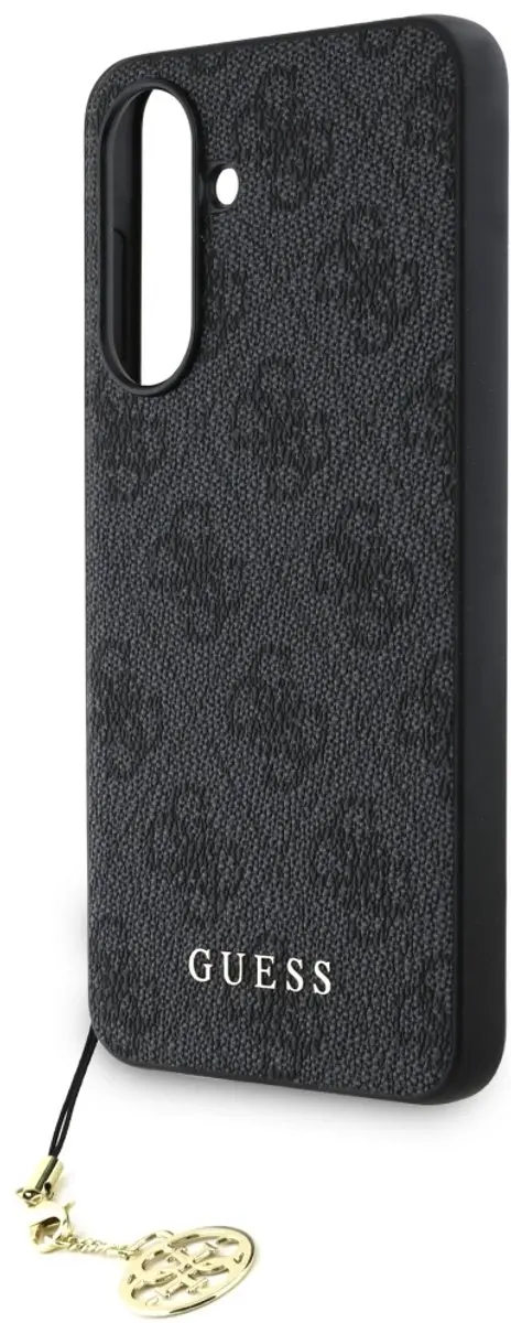 GUESS Charm Back Cover Hoesje - Samsung Galaxy A56 - Zwart - afbeelding 6 van 6