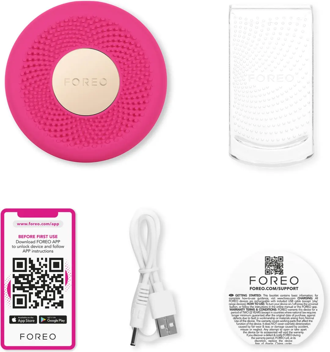 FOREO UFO 3 mini - Fuchsia - afbeelding 6 van 6