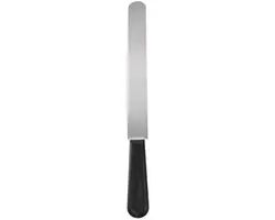 Orion Roestvrijstalen Spatel 41,5cm - Zwart