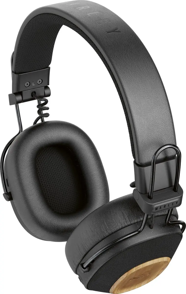 House of Marley Positive Vibration Riddim EM-JH135-SB Bluetooth Koptelefoon - Zwart