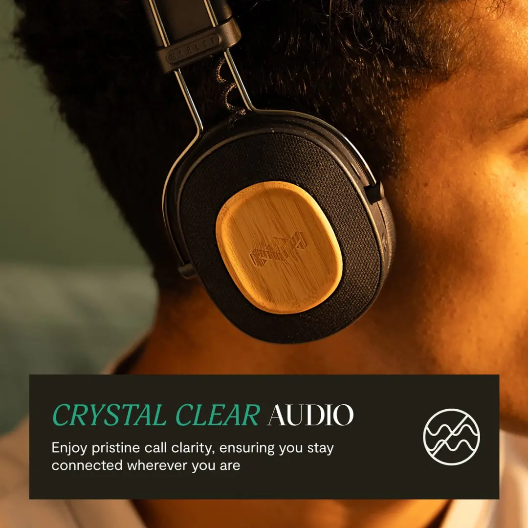 House of Marley Positive Vibration Riddim EM-JH135-SB Bluetooth Koptelefoon - Zwart
