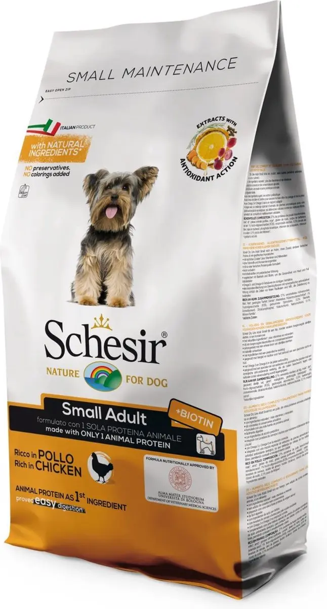 Schesir Droogvoer Kleine Hond