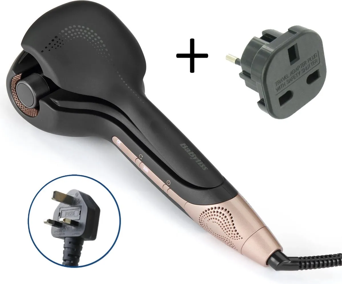 Babyliss Wave Secret Air C1900U Automatische Krultang - Roze