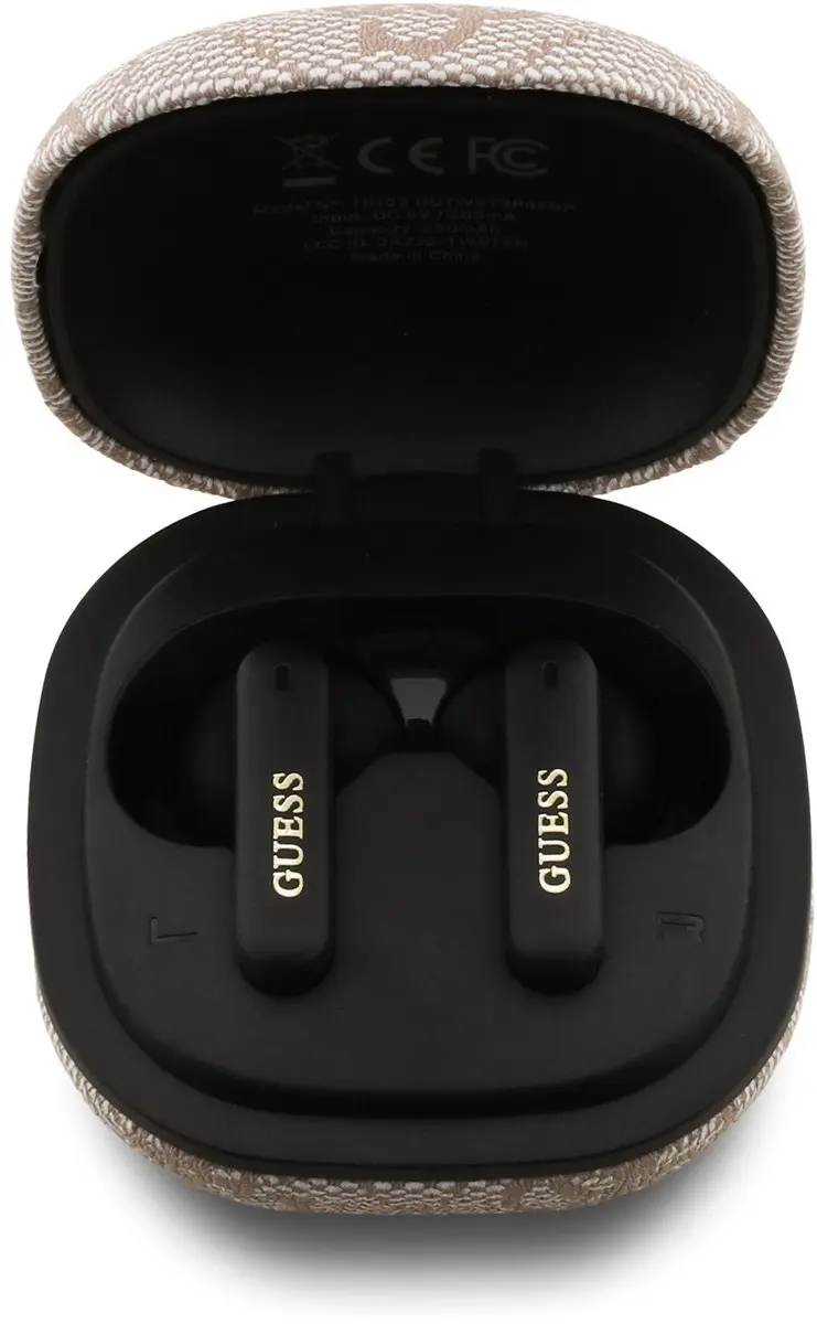 Guess 4G Script Logo ENC TWS Oordopjes 13843 - Roze