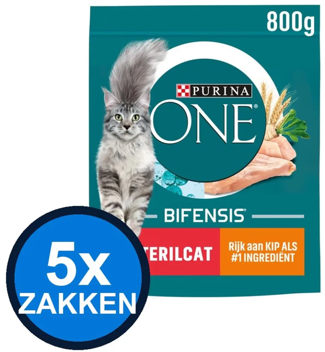Purina ONE Adult Sterilcat Rund Kattenvoer Droogvoer 3kg