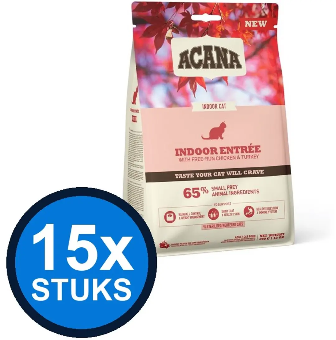 Acana Cat Indoor Entrée Chicken & Herring 340g