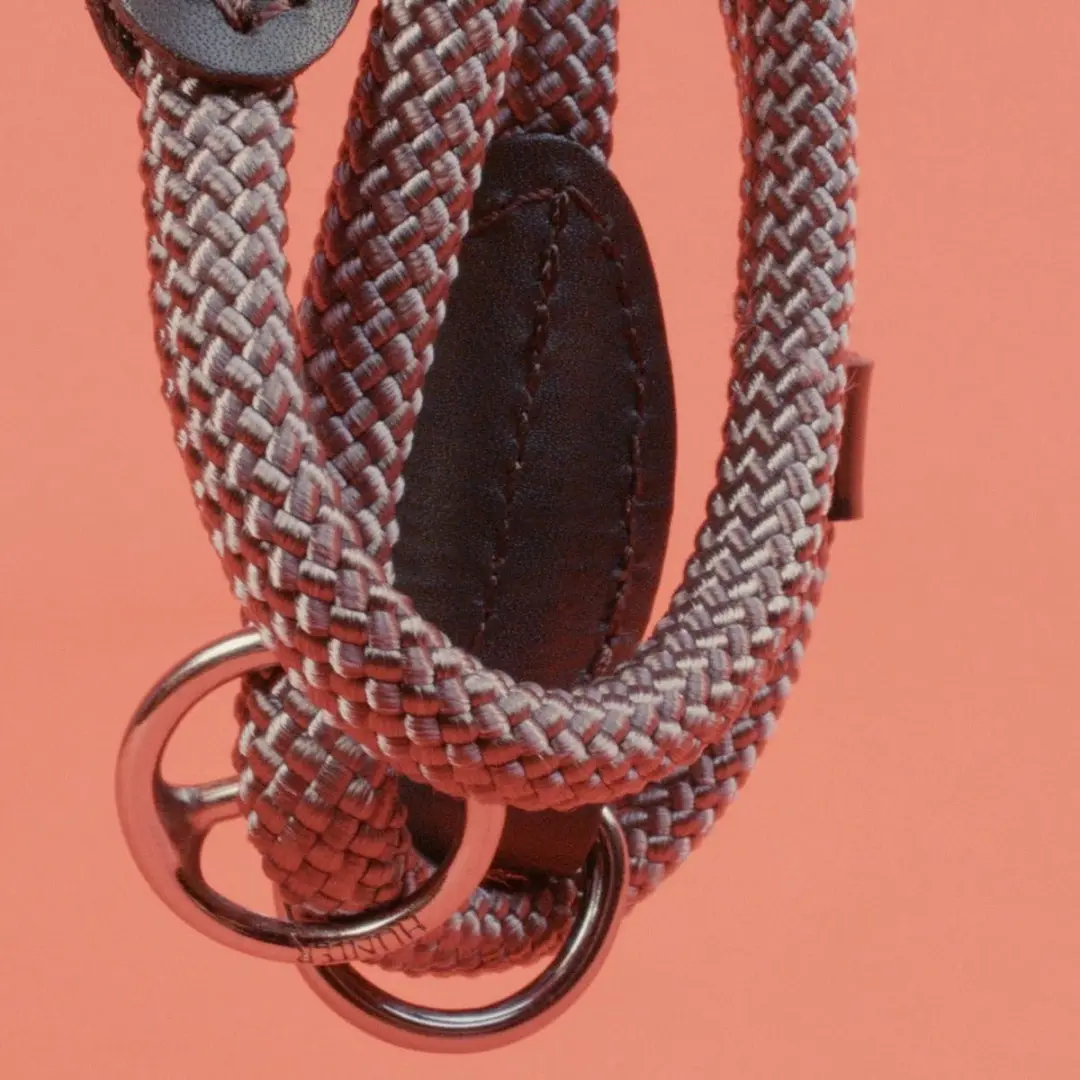 Hunter Retrieverlijn Met Stop Freestyle 8mm Grijs