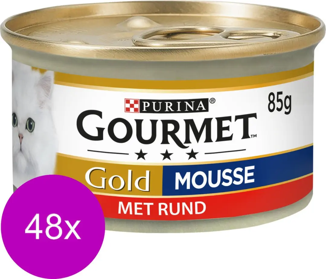 Gourmet Gold Mousse Rund 85g