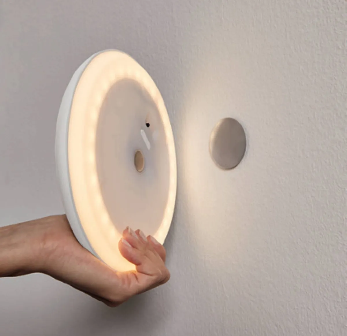 Eglo Porciano Wandlamp - Oplaadbaar 60u Ø20cm Wit