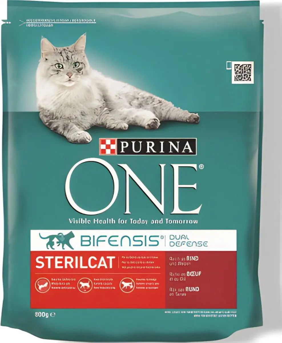 Purina ONE Sterilcat Rund/Granen Kattenvoer 800g - afbeelding 6 van 6