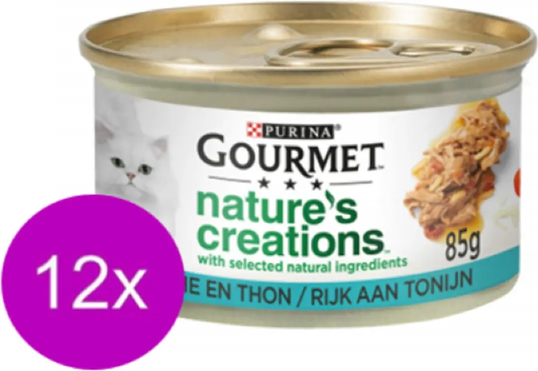 Gourmet Nature's Creations Tonijn Kattenvoer 85g
