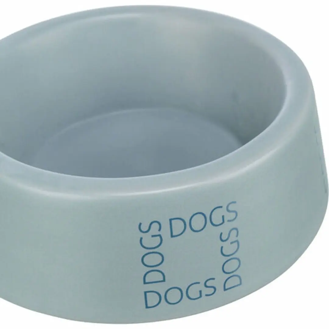 Trixie Keramieken Voerbak/Drinkbak Hond - 1L - 20cm - Grijsblauw - afbeelding 2 van 4