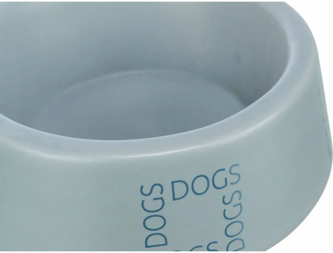 Trixie Keramieken Voerbak/Drinkbak Hond - 1L - 20cm - Grijsblauw - afbeelding 3 van 4