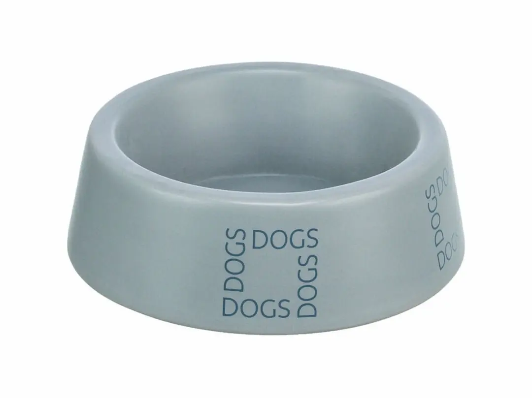 Trixie Keramieken Voerbak/Drinkbak Hond - 1L - 20cm - Grijsblauw - afbeelding 4 van 4