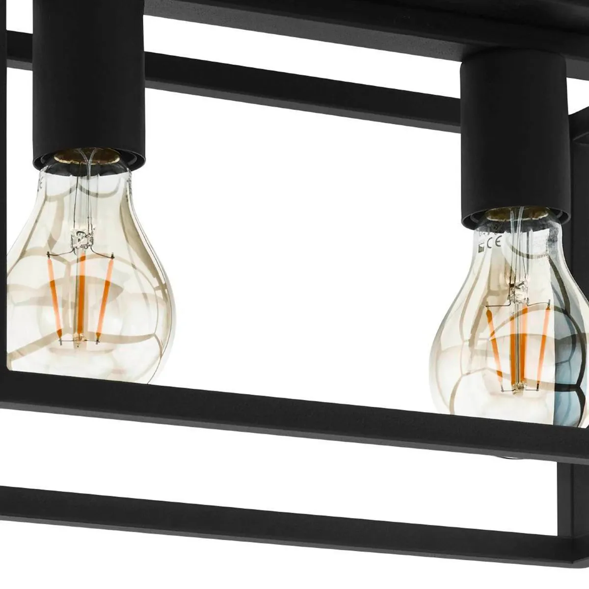 Eglo Eldrick Plafondlamp E27 40cm - Zwart