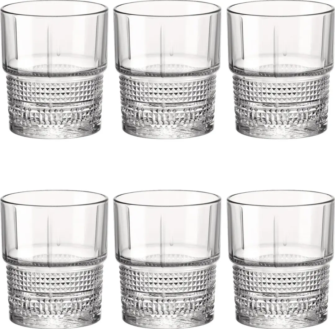 Bormioli Novecento Waterglas 37cl - Set van 4