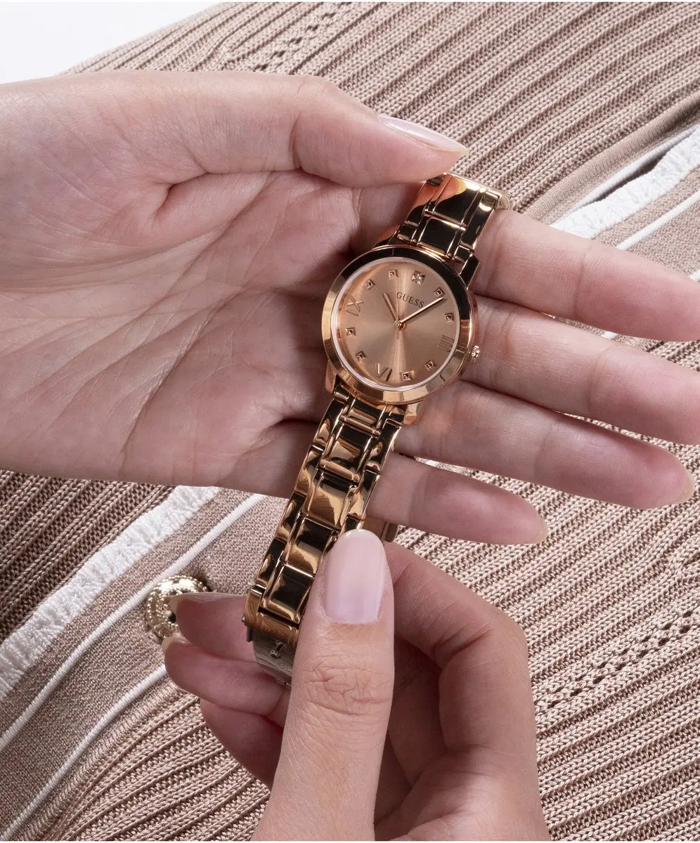 Guess Melody GW0532L5 Horloge - Roségoud