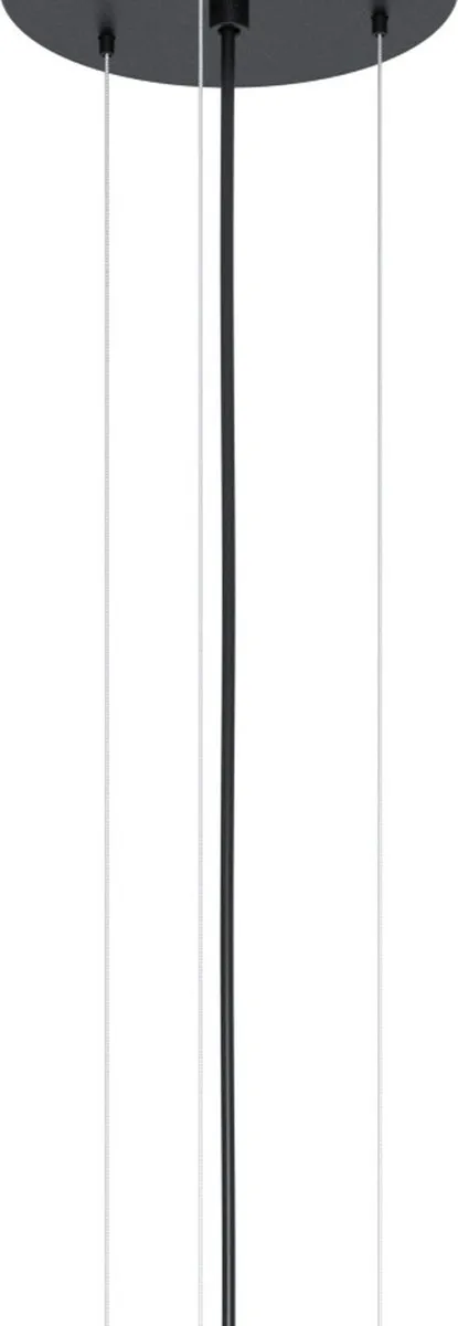 Eglo Esteperra Hanglamp E27 Ø53cm - 3 Lichtpunten - Zwart/Goud