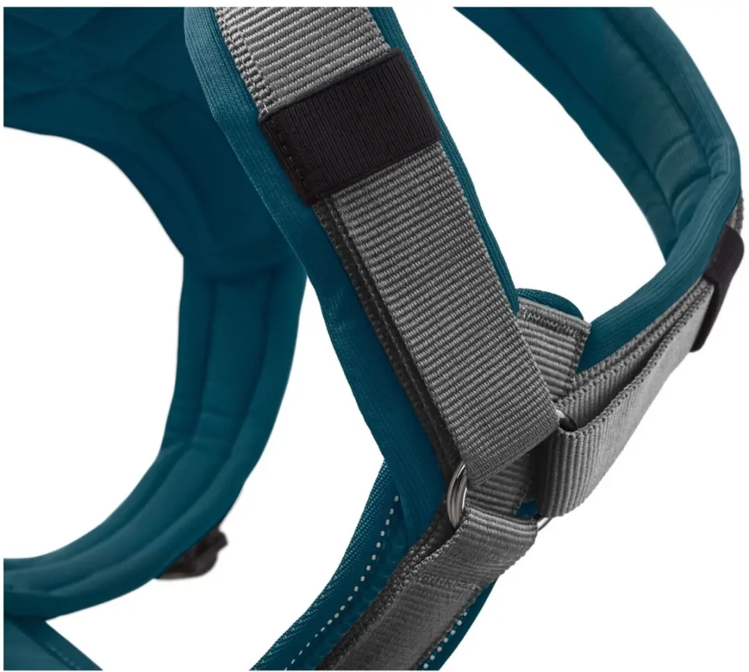 Hunter Maldon Up Harnas - 37-53 cm - Teal/Grijs