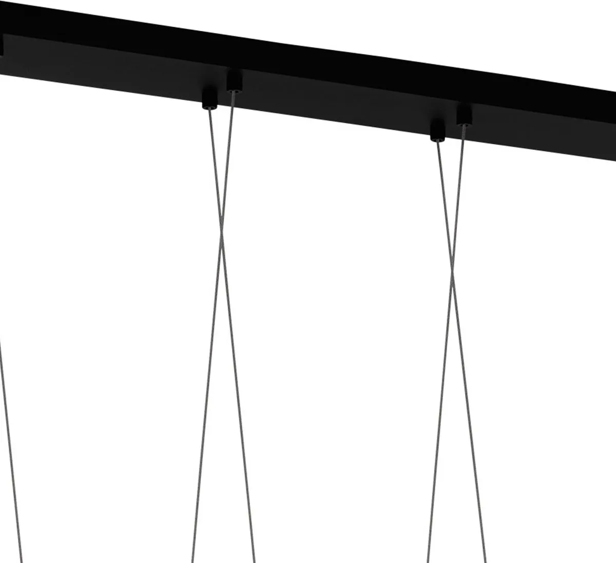 Eglo Palbieta Hanglamp 5x GU10 - 116cm - Zwart