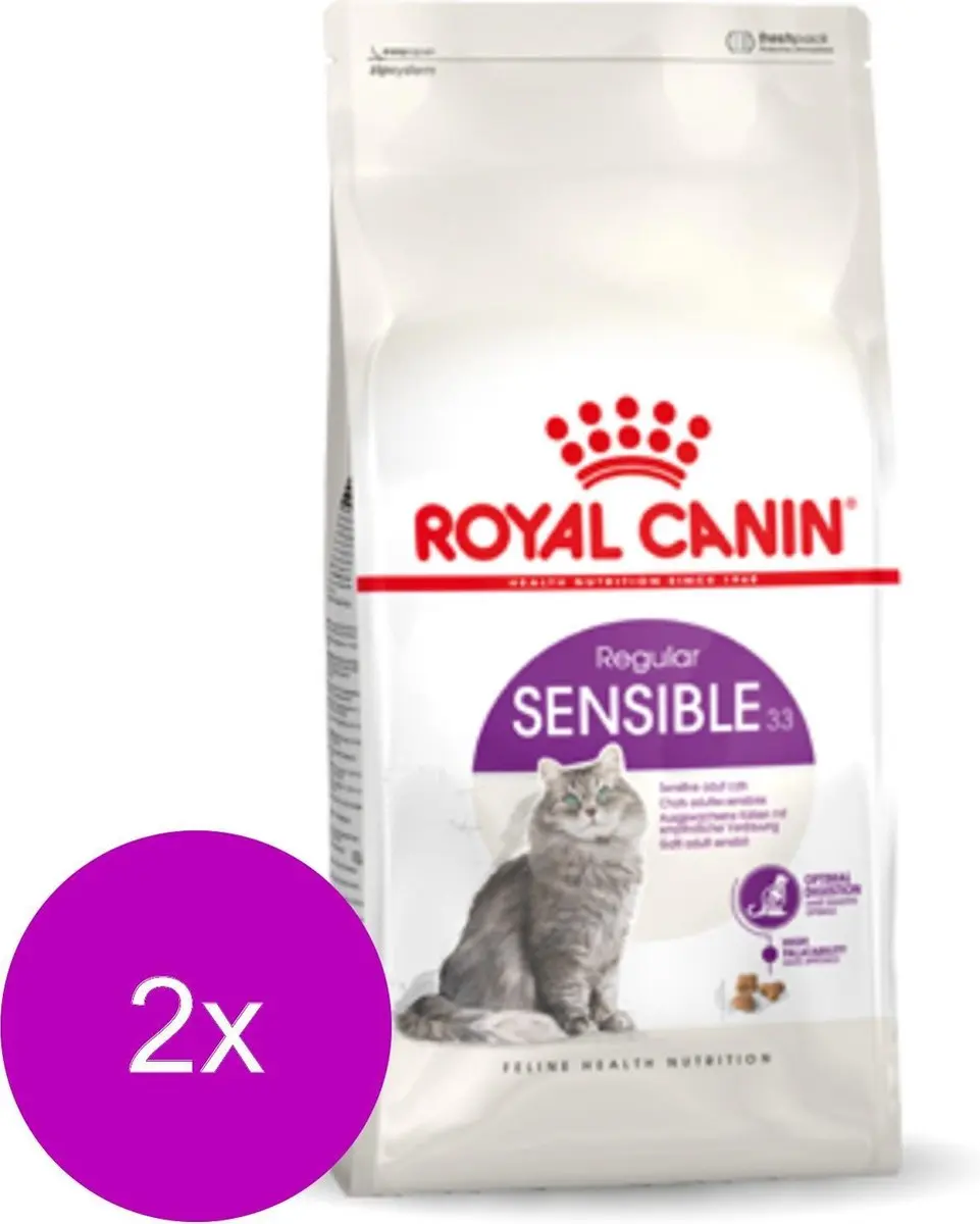 Royal Canin Sensible 33 Kattenvoer - 2x10kg