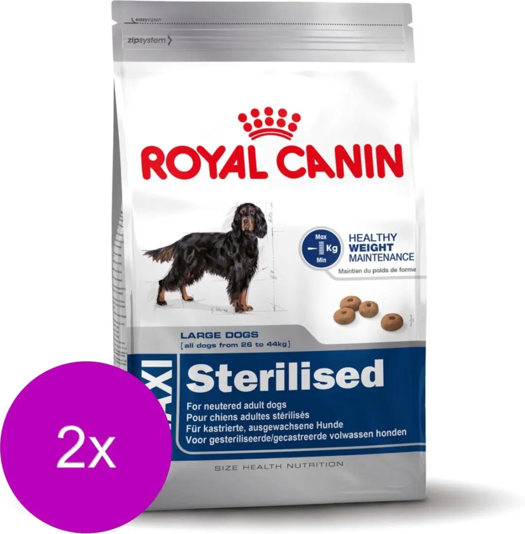 Royal Canin Sterilised Maxi Hondenvoer - 2x3kg