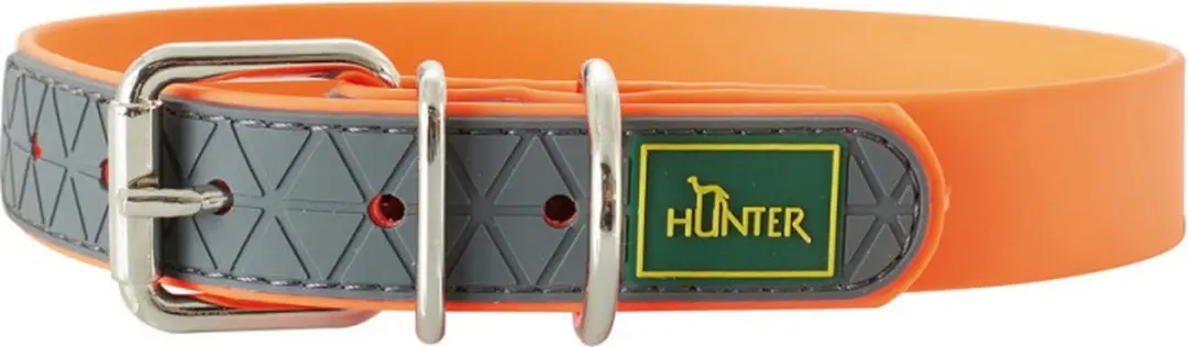 Hunter Hondenhalsband Convenience Neon Oranje 50cm