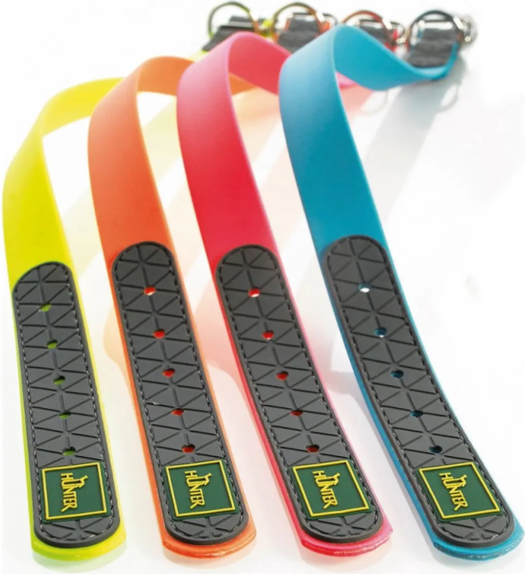 Hunter Hondenhalsband Convenience Neon Oranje 50cm