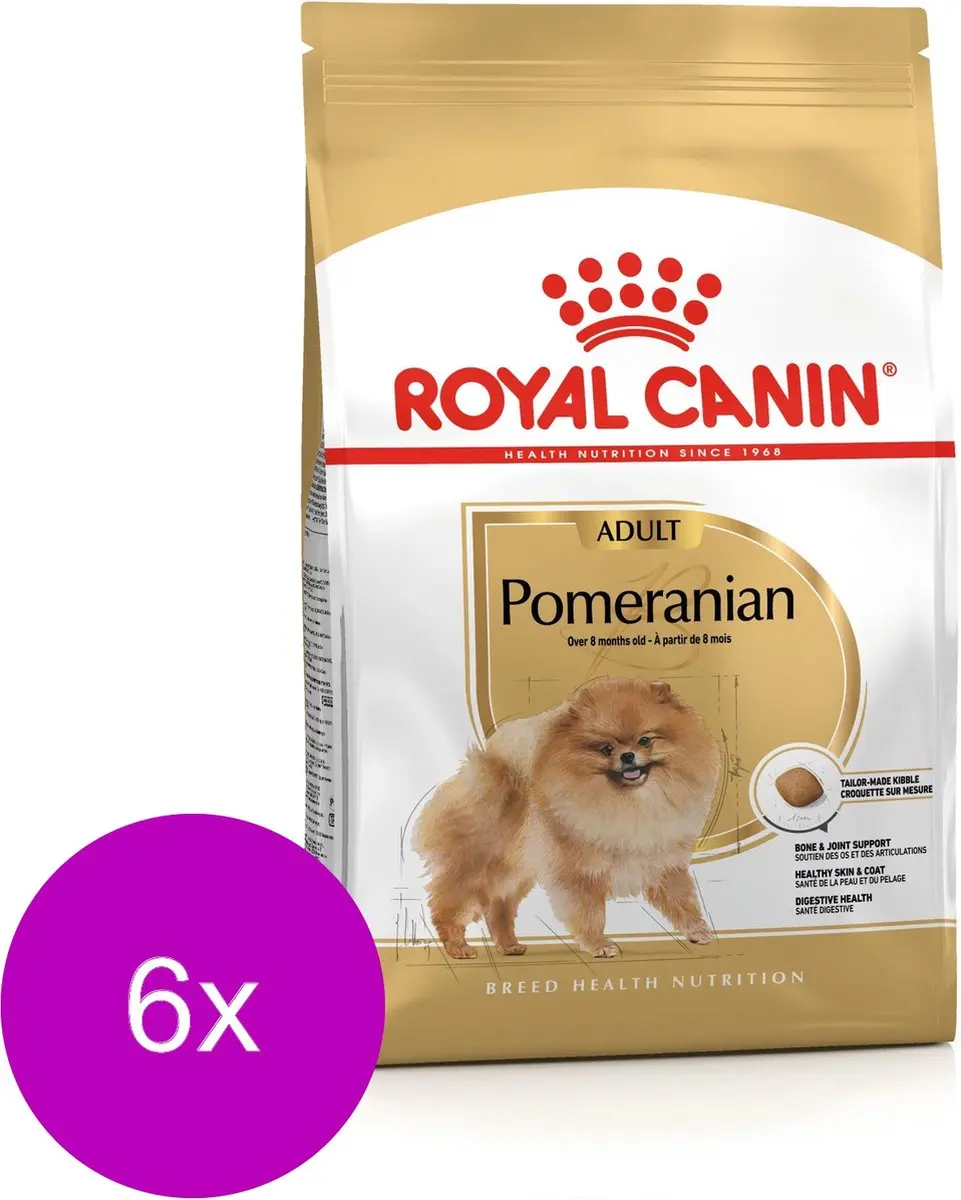 Royal Canin Pomeriaan Adult Hondenvoer - 6x1,5kg