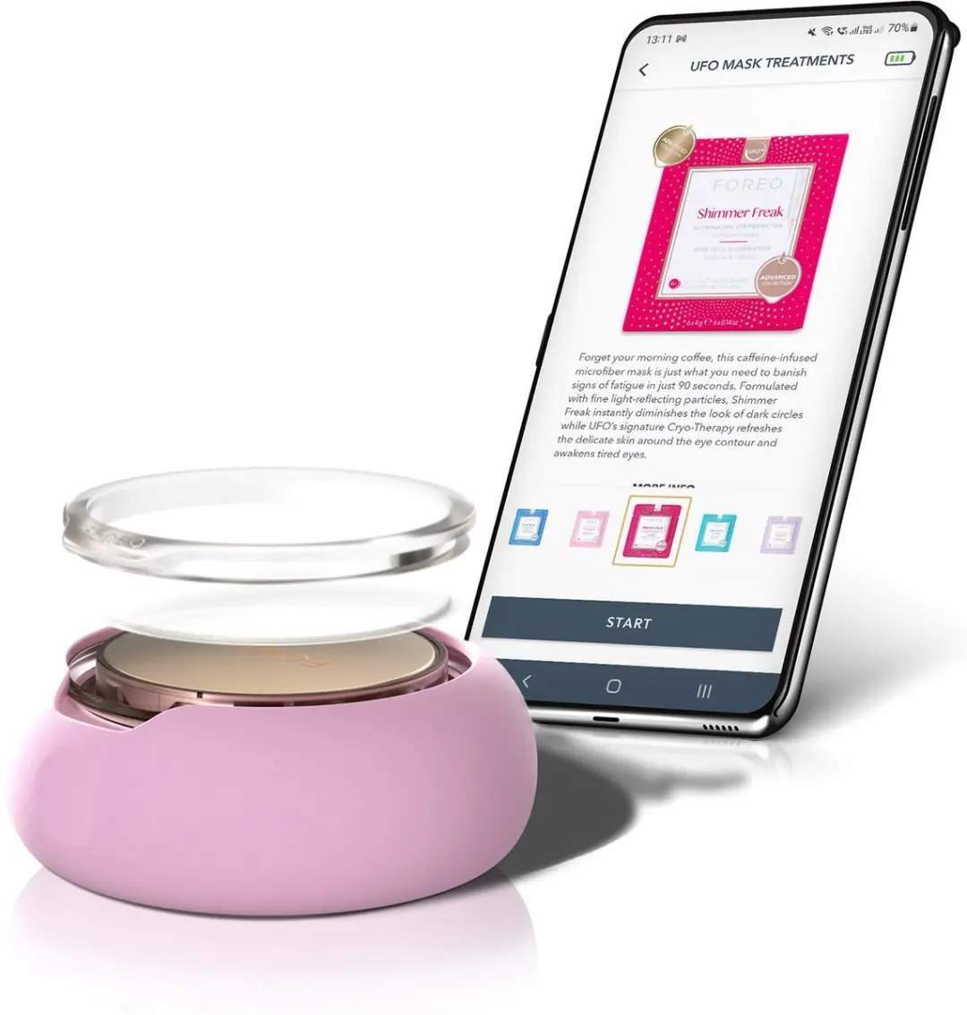 FOREO UFO Shimmer Freak Masker - 6 Stuks