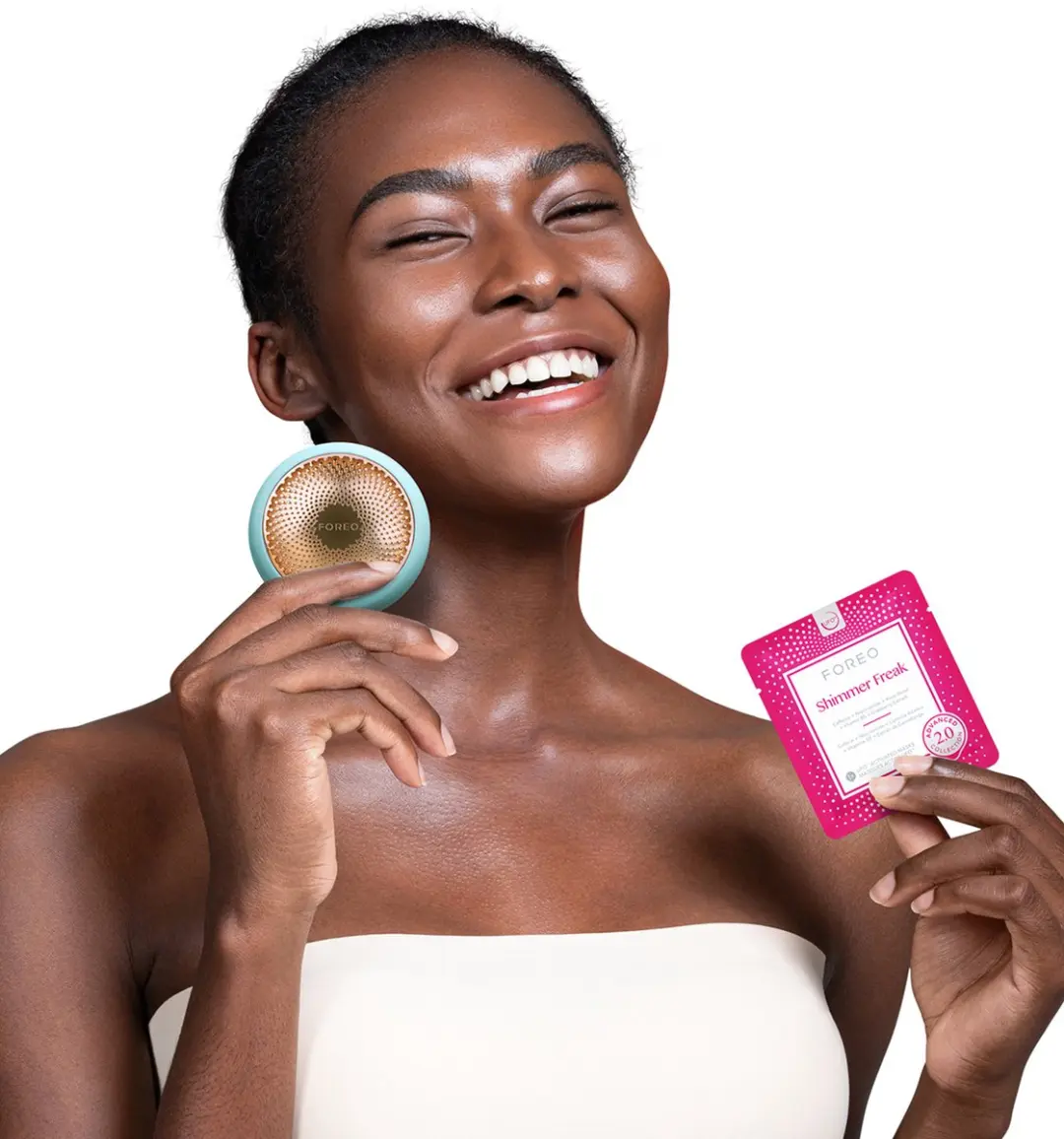 FOREO UFO Shimmer Freak Masker - 6 Stuks