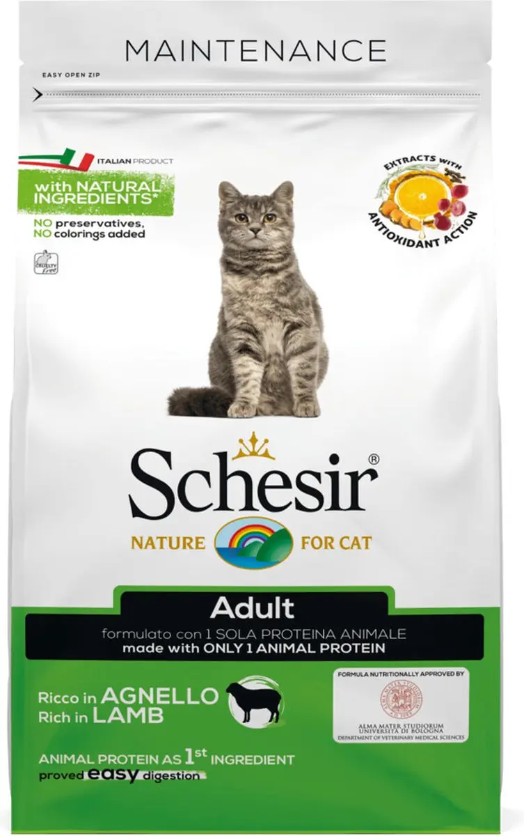 Schesir Kattenvoer Dry Maintenance Lam 400g