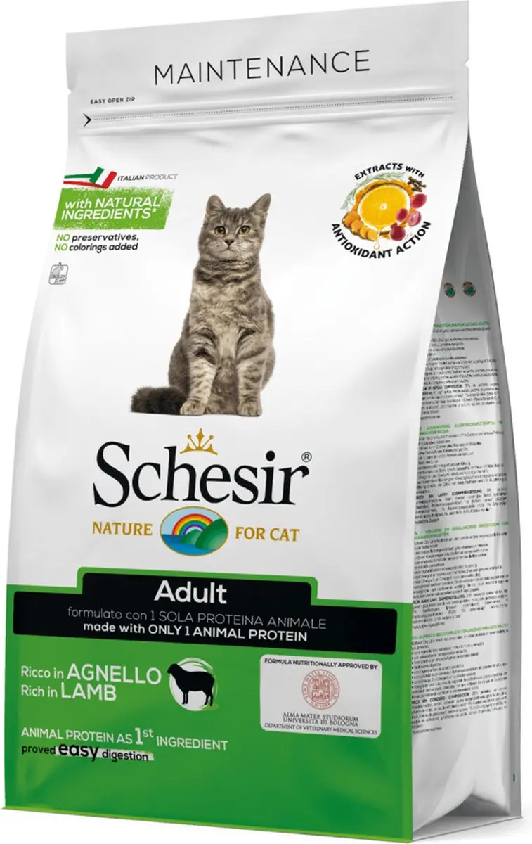 Schesir Kattenvoer Dry Maintenance Lam 400g
