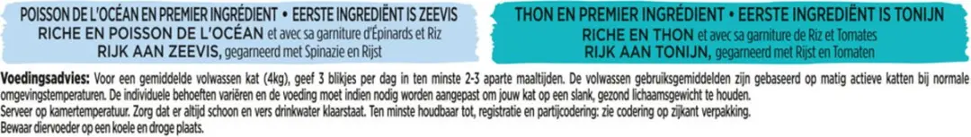 Gourmet Nature's Creations Natvoer Zeevis - 48 Stuks