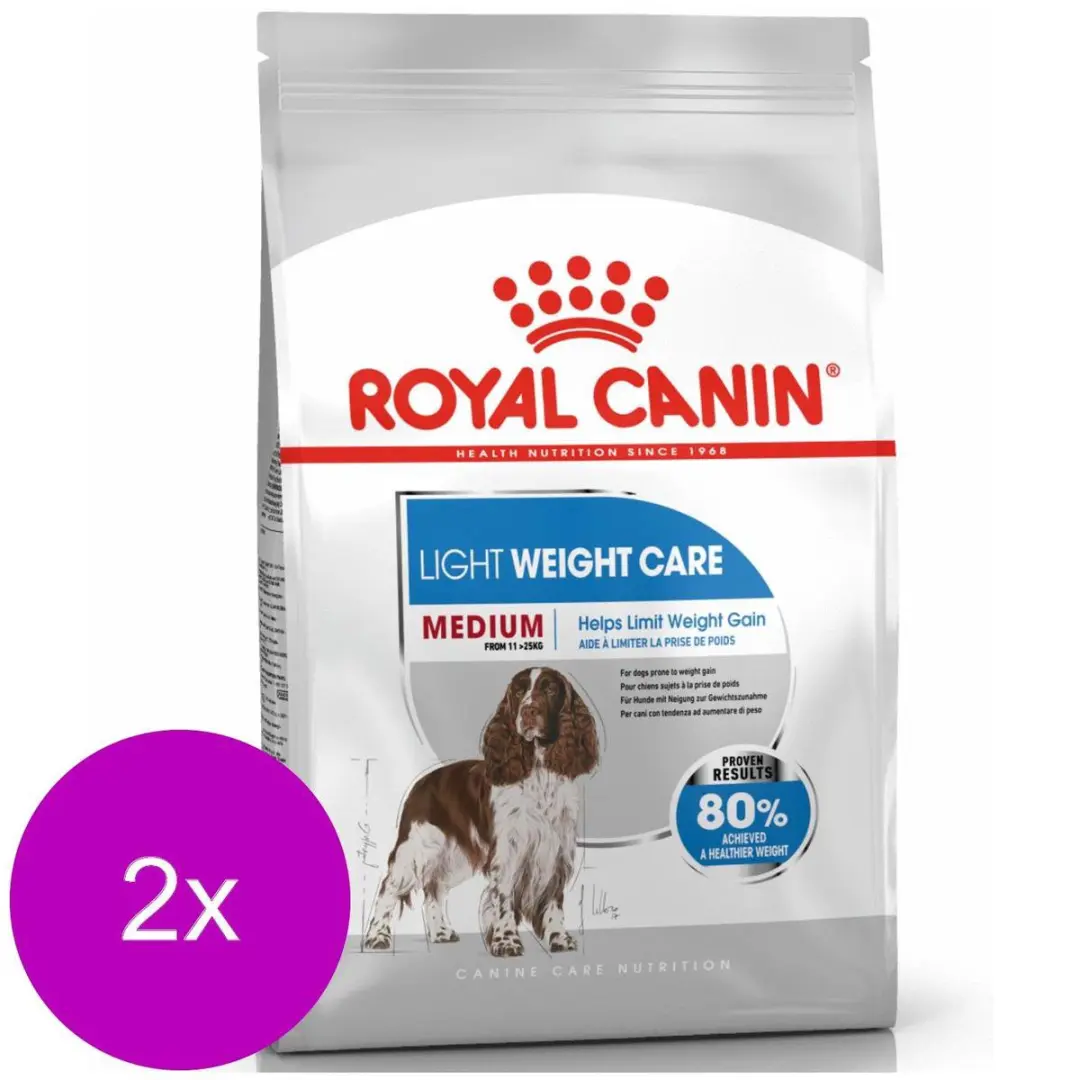 Royal Canin Light Weight Care Medium Hondenvoer - 2x3kg