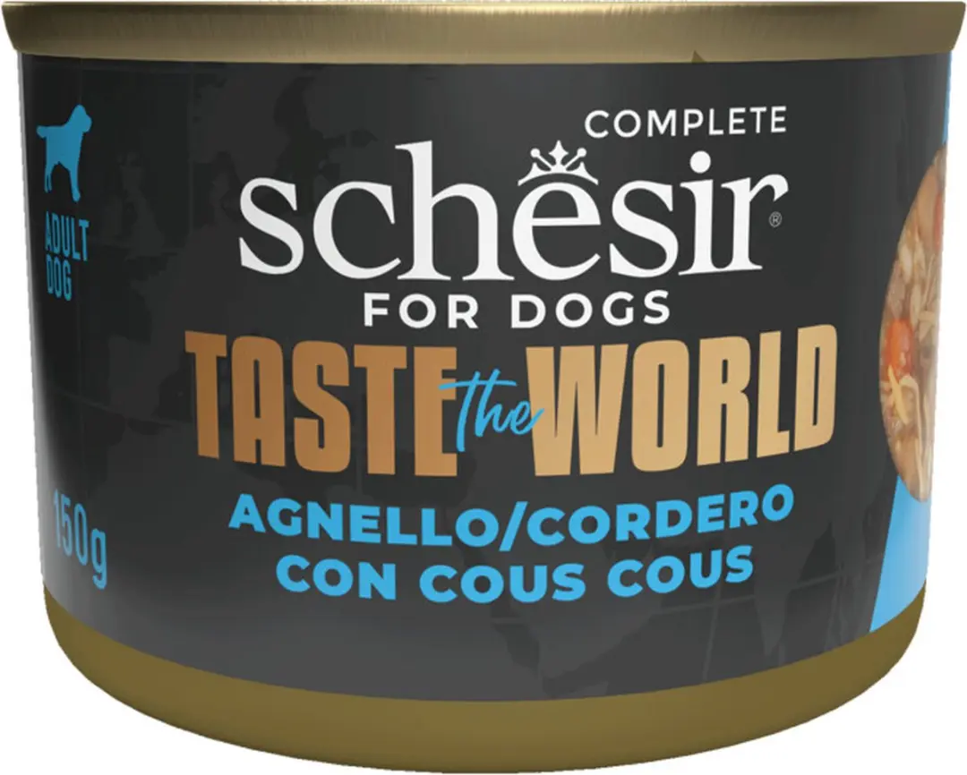 Schesir Taste The World Hond Lamsvlees & Couscous