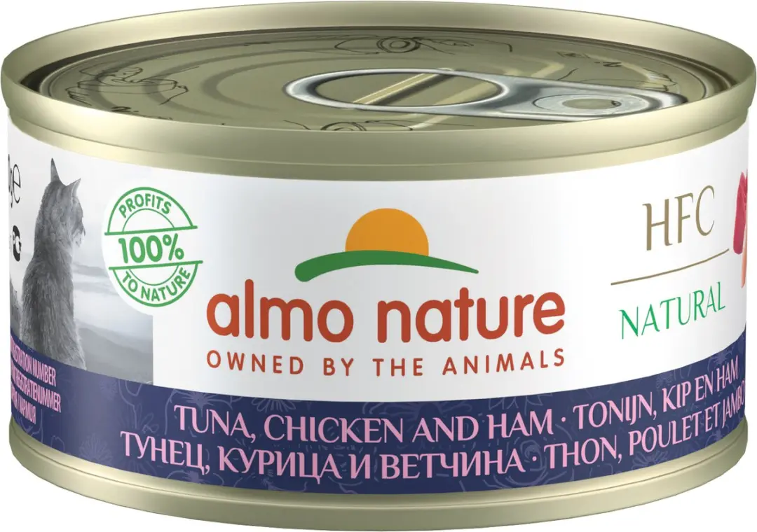 Almo Nature Tonijn & Kokkels Kattenvoer 24x70g